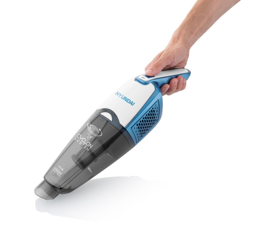 Hyundai VC 914 2-i-1 stangst�vsuger Batteri Dry HEPA Posel�s 0,5 L Hvid, Bl� #9
