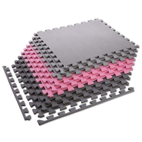 Puslespilsmtte i flere pakker One Fitness MP10 pink-gr #6