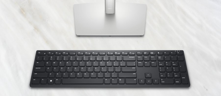 DELL KB500 tastatur Kontor RF trdlst QWERTY US International Sort #8