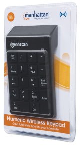 Manhattan 178846 numerisk tastatur Laptop/PC RF trdlst Sort #6