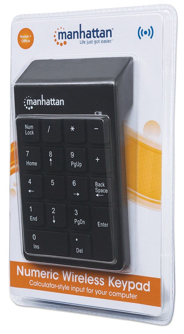 Manhattan 178846 numerisk tastatur Laptop/PC RF trdlst Sort #6