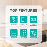 Gorenje GI8432BSCWF Sort Indbygget 60 cm Zone induktionskogeplade 4 zone(s) #3