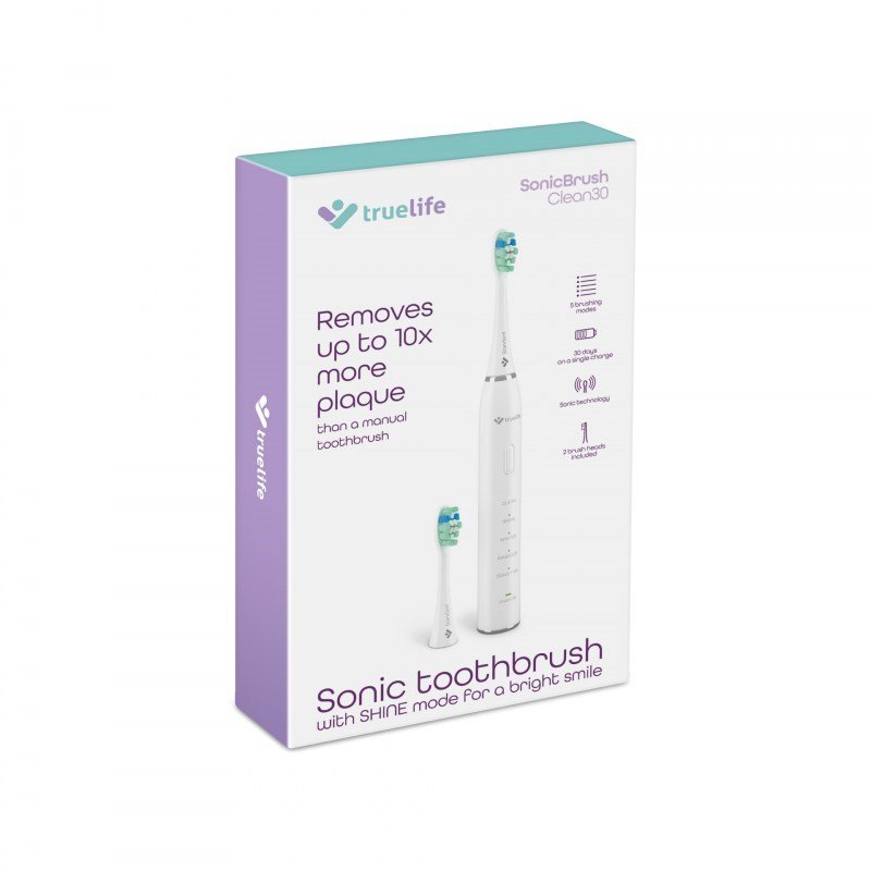 TrueLife SonicBrush Clean30 White Voksen Elektrisk tandb�rste #7