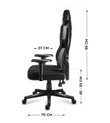 Huzaro Combat 6.2 Black RGB-gamingstol #15