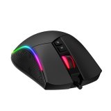 Havit MS1001S - Optisk hjrehnds-gamingmus, USB type A, sort-gr #5