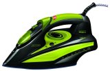 MPM MZE-04 strygejern Tr & dampstrygejern Keramisk strygesl 2400 W Sort, Grn #1