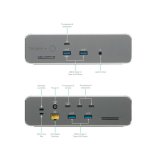 Targus DOCK230EUZ dockingstation Ledningsf�rt Thunderbolt 5 S�lv #4