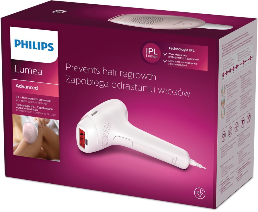 Philips Lumea Advanced SC1994/00 IPL-hrfjerner Intenst pulserende lys (IPL) Lyserd, Hvid #2