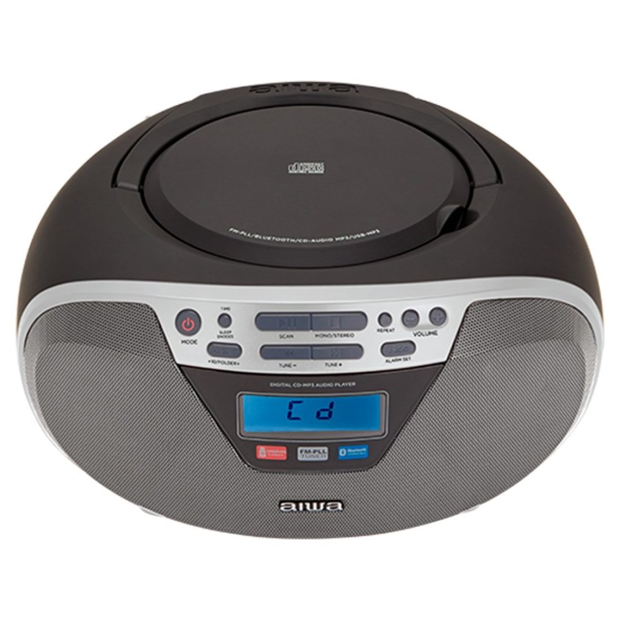 Aiwa BBTU-400SL b�rbar stereosystem Analog & digital 6 W FM S�lv MP3-afspilning #7