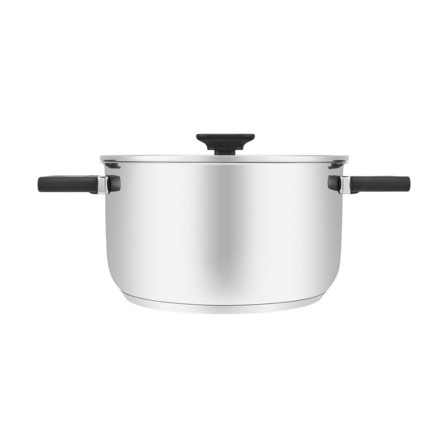 Resto Kitchenware Anser 4,4 L Rund Sort, Rustfrit stl #10