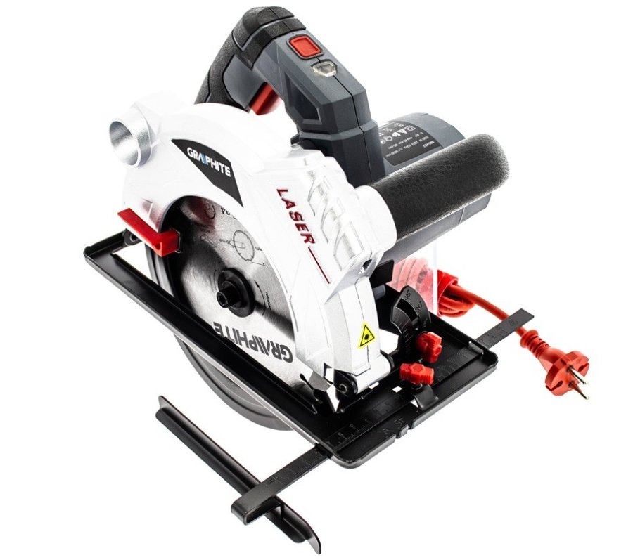 Rundsav 1500W Graphite rundsavsklinge 185 mm #3