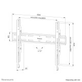 Neomounts WL30S-850BL16 tv-beslag 2,18 m (86