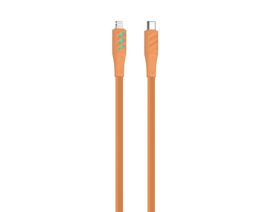 Havit CB6255 - USB Type C til Lightning-opladerkabel, 1 m (orange) #1