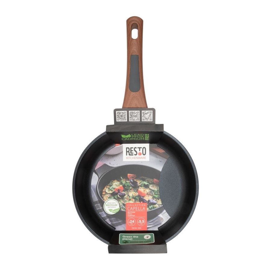 Resto Kitchenware Capella Gryde til alle forml Rund #19