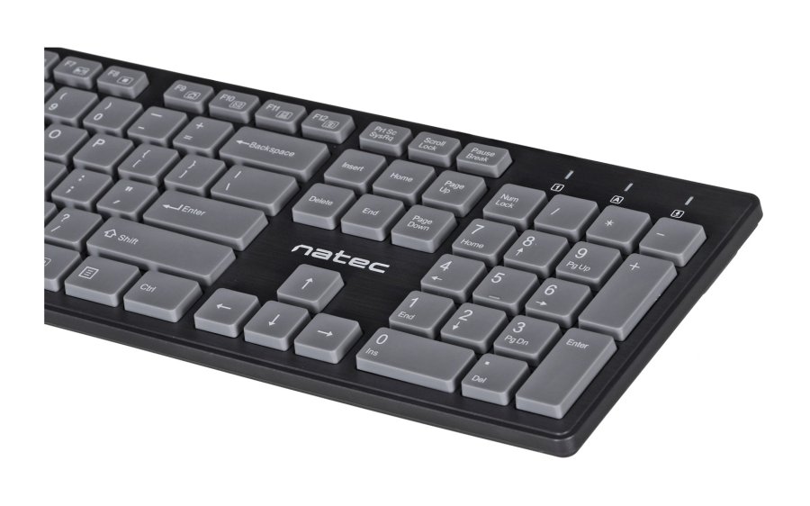 NATEC Discus 2 tastatur USB USB US Slim #8