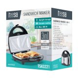 Teesa TSA3221 sandwichtoaster 800 W Sort, Rustfrit stl #15
