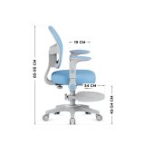 Fotel obrotowy Junior 5.0 Blue #4