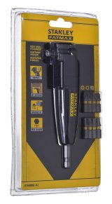 FASTGRELSE AF HJRE VINKEL STANLEY STA88582-XJ + IMPACT BITS #3