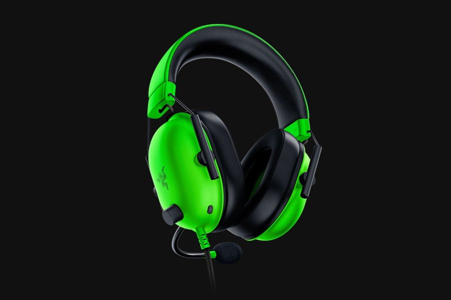 Razer BlackShark V2 X Headset Ledningsf�rt Spil Gr�n, Sort #6