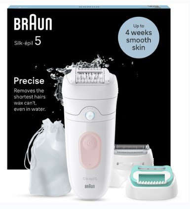 Braun Silk-pil 5 5-050 28 pincetter Lyserd, Hvid #7