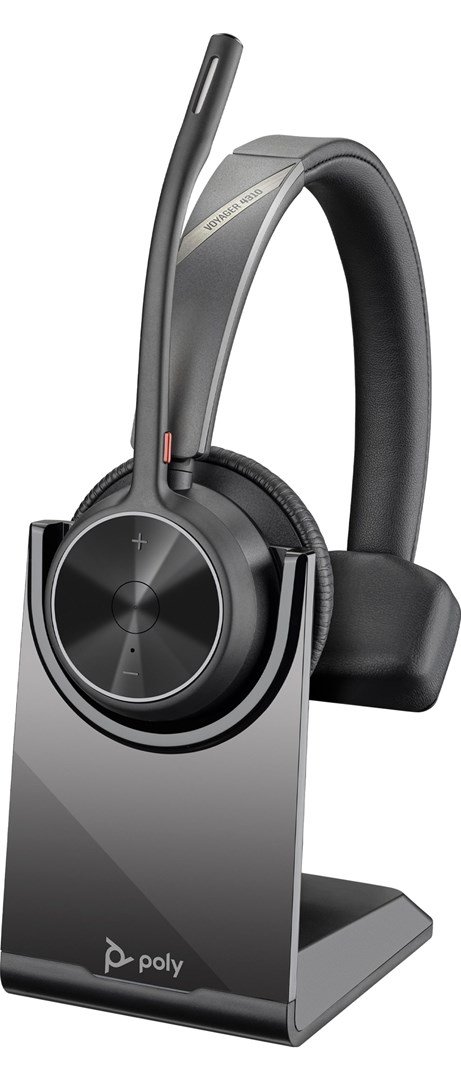Poly Voyager 4310 USB-C Headset +BT700-dongle +bordoplader #3
