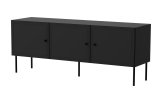 RTV 3D-skab PALAZZO BIS 151x40x60 sort mat #1