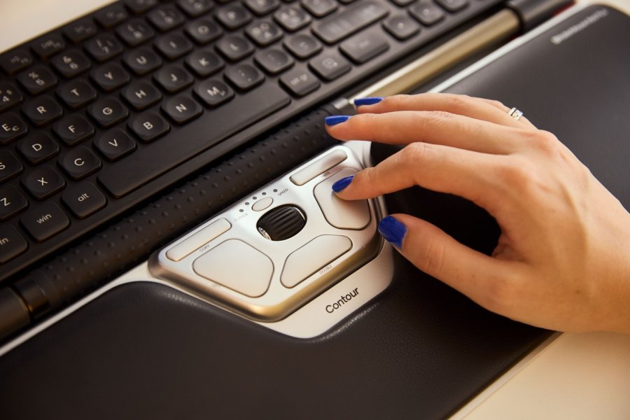 Contour Design RollerMouse Red Plus, for thin client desktops #6