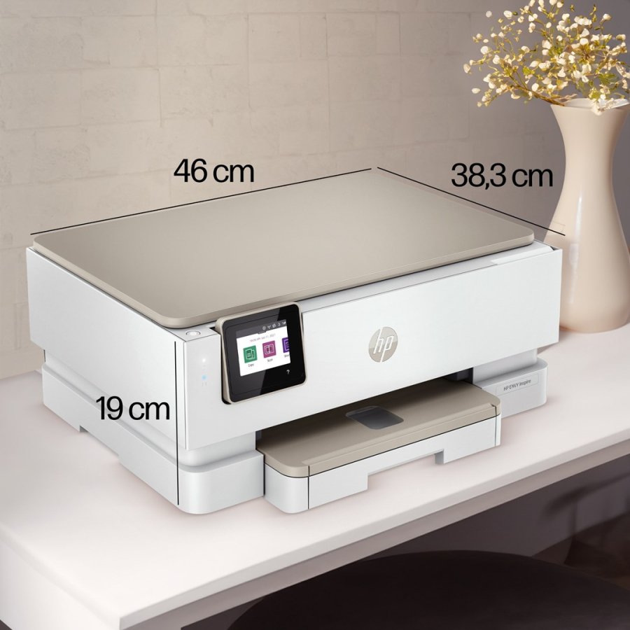 HP ENVY Inspire 7220e Trdlst All-in-One Farve Printer, Instant Ink; Kopimaskine, scanner #7