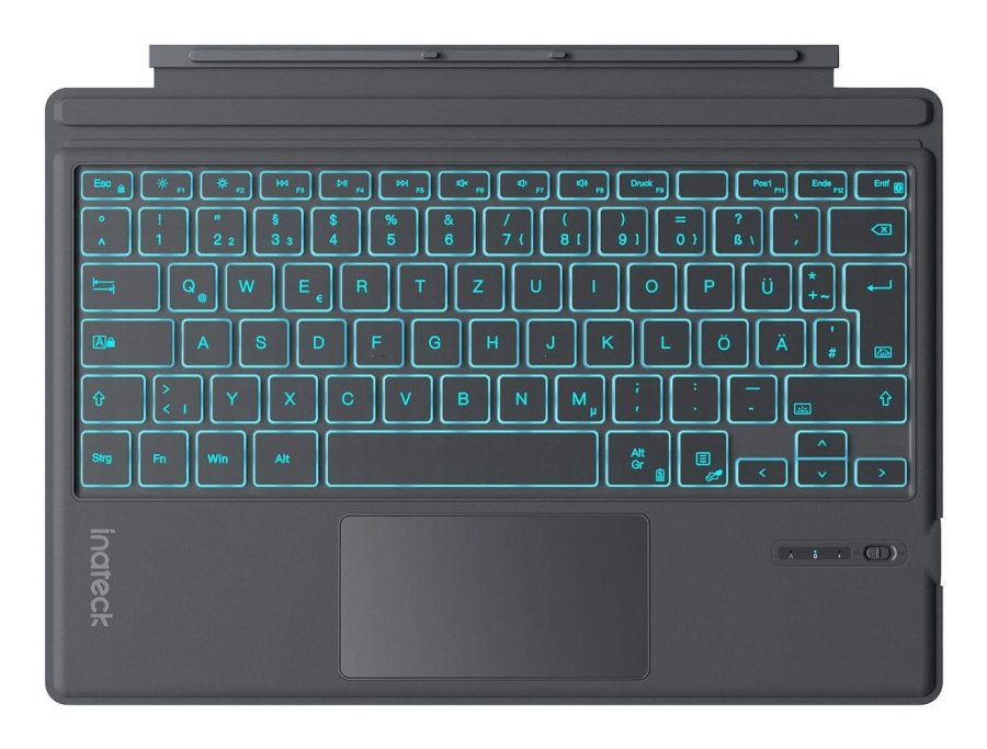 Inateck KB02027_GRAY Reservedel og tilbeh�r til tablet Tastatur #1