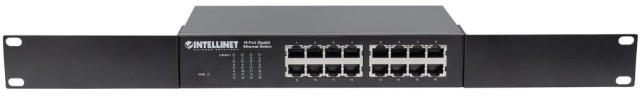 Intellinet 561068 netvrksswitch Ikke administreret L2 Gigabit Ethernet (10/100/1000) 1U Sort #6