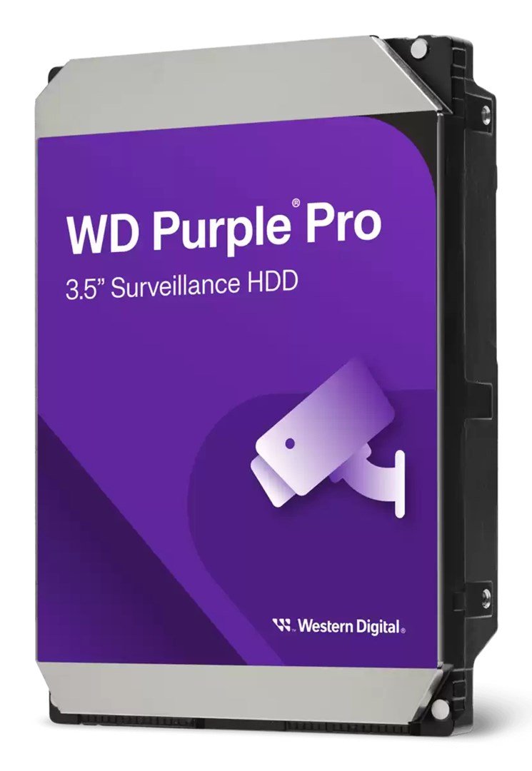 Western Digital Purple Pro WD122PURP harddisk 12 TB 7200 rpm 512 MB 3.5