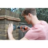 Black & Decker BCF601C-XJ elektrisk skruetrkker & slagbor 220 rpm Sort, Orange #4