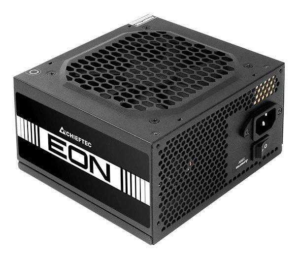 Chieftec EON ZPU-500S enhed til str�mforsyning 500 W 20+4 pin ATX ATX Sort #1
