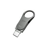 Silicon Power Mobile C80 USB-flashdrev 16 GB USB Type-A / USB Type-C 3.0 (3.1 Gen 1) Titanium #2