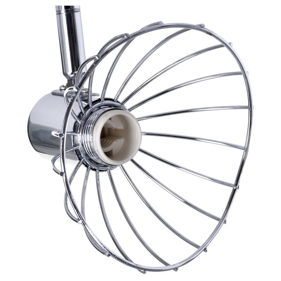 Activejet GIZEL enkelt loft vglampe krom E14 spotlight til stuen #4