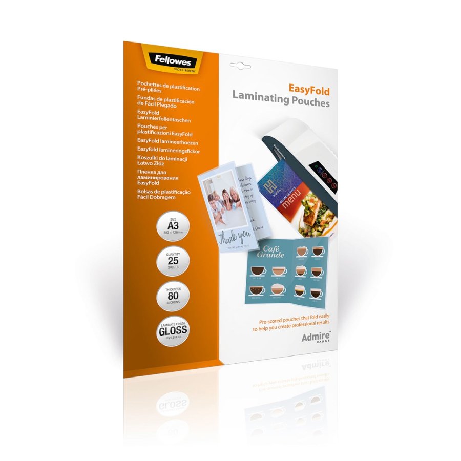 Fellowes 5602001 plastlomme 25 stk #1