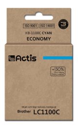 Actis KB-1100C blk (erstatning Brother LC1100C/980C; Standard; 19 ml; bl) #1