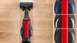 Bosch BCS1041PET stav stvsuger & elektrisk kost Stick vakuum Batteri Dry HEPA Posels 0,4 L 23,5 W Sort, Rd 4 At #55
