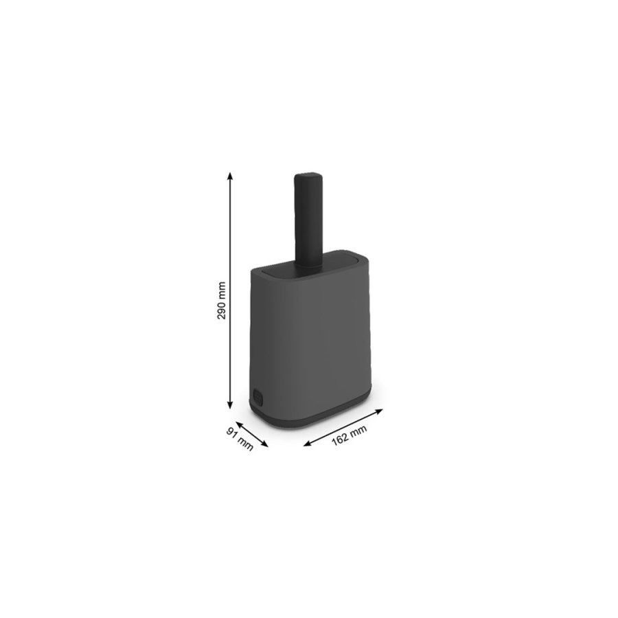 ROTHO Biala Anthracite - Kattegrus skovl + poser #2