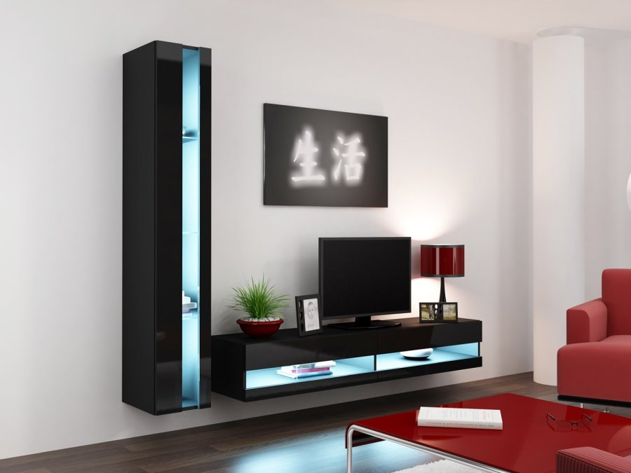 Cama RTVVIGO140N c/c TV stativ & underholdningscenter 2 hylder #4