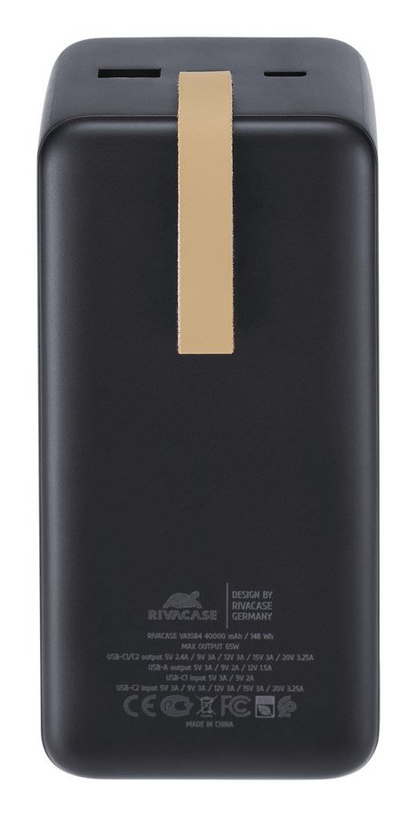 Rivacase VA1084 powerbank Lithium polymer (LiPo) 40000 mAh Sort #4