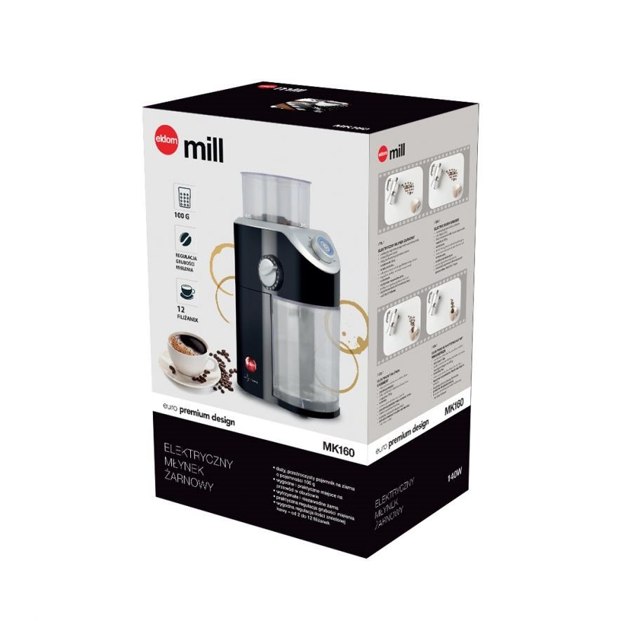 Elektrisk kaffekvrn Eldom MK160 MILL #6