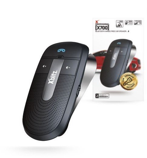 Xblitz X700 konferencetelefon Mobiltelefon Bluetooth Sort, Gr #6