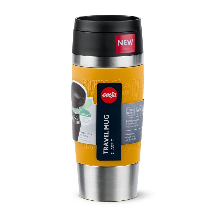 EMSA Travel Mug Classic 36 ml Rustfrit st�l, Gul #4