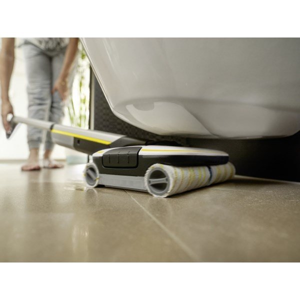 Krcher FC 7 CORDLESS Electric broom Batteri Vd Posels Sort, Hvid, Gul 2,85 At #10