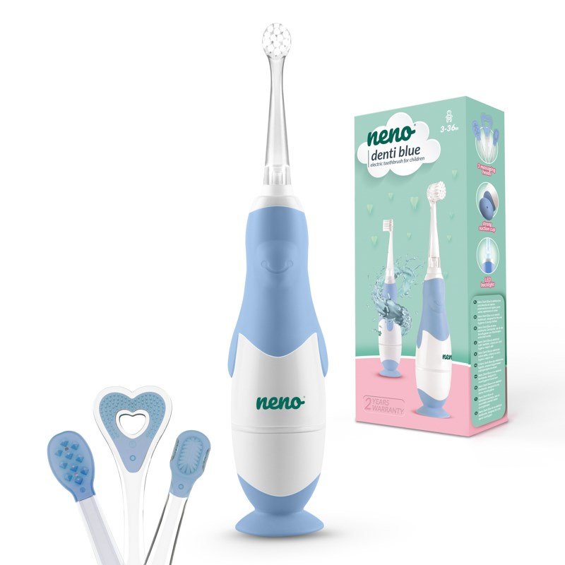 NENO BABY ELECTRIC TOOTHBRUSH DENTI BLUE #4