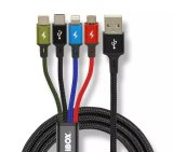 Universal opladerkabel 4-i-1 I-BOX USB IKUM4W1 #1