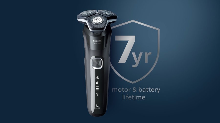 Philips SHAVER Series 5000 S5885/10 barbermaskine til ham Rotations shaver Trimmer Sort, Bl� #11