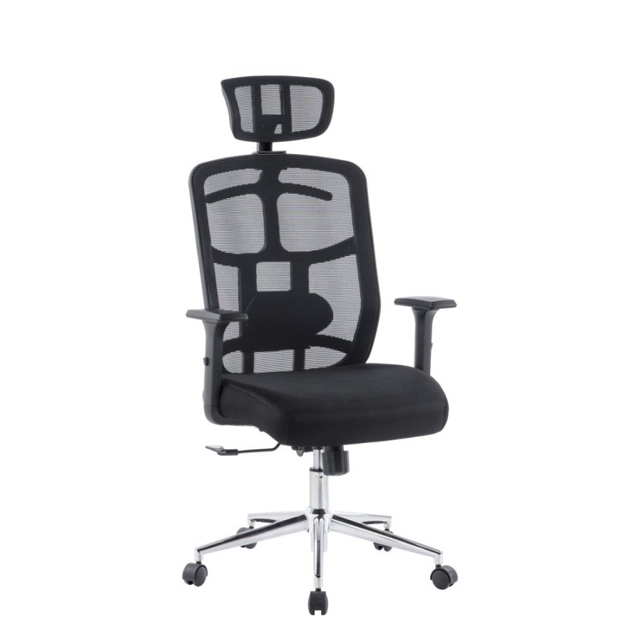 Techly ICA-CT MC020 Computermbel og kontorstol Polstret sde Rygln i net #1