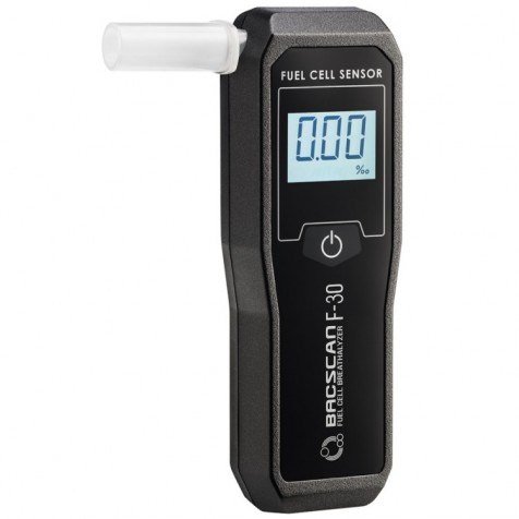 HI-TECH MEDICAL BACSCAN F-30 alkoholmeter 0 - 4% 1% Sort #1